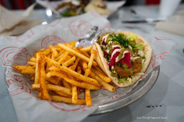 Falafel pita