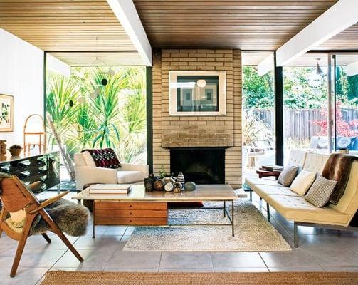 Mid-Century Living Room