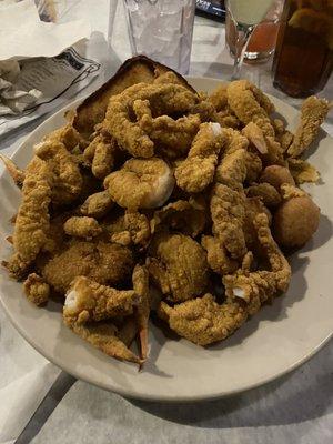 Fatty seafood platter