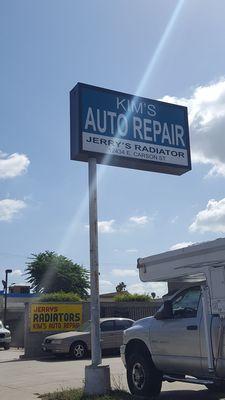 Jerry's Radiator is now Kim's Auto Repair