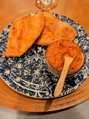 Empanadas - Puff pastry filled with chicken or beef