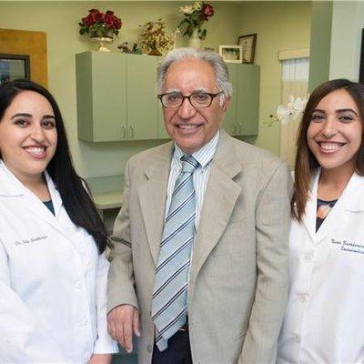 Dr. Nelia, Dr. Barkhordar, and Dr. Nicole. Family team!