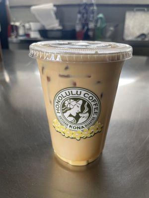 Macadamia Nut iced coffee