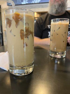 Horchata iced latte