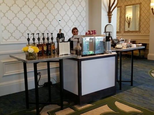 Barista bar café services for all events