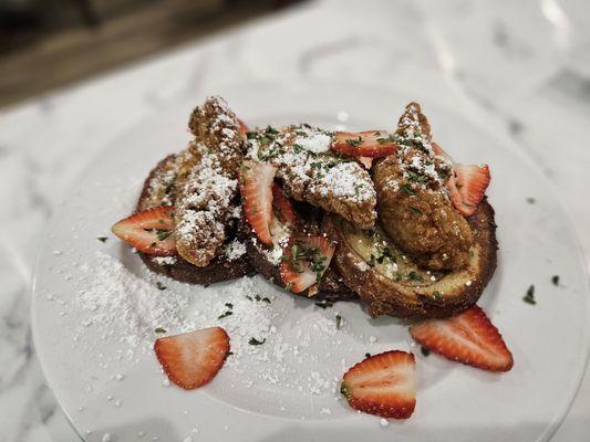 French toast and chicken tenders