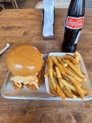 Flamin Hot Chicken Sandwich