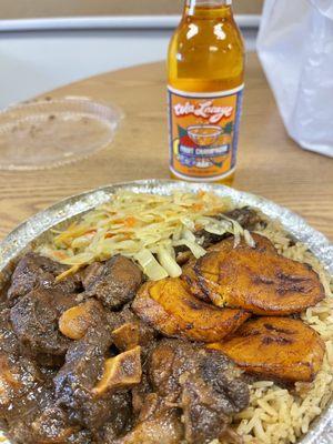 Large Oxtail and Champagne cola