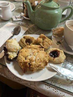 Toffee coconut Fresh Baked Scone