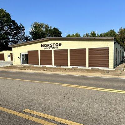 Front entrance at MorStor Self Storage