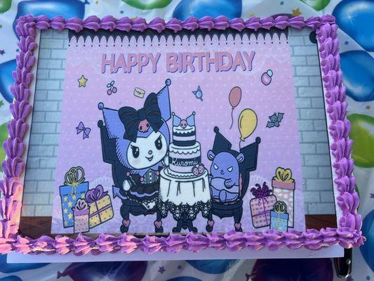 Kuromi cake