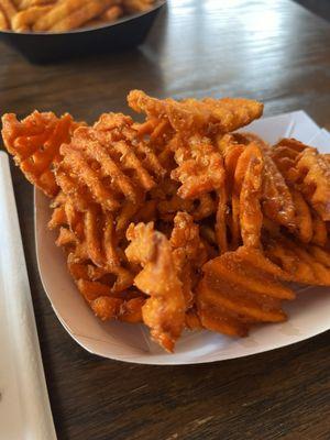 Sweet potato fries. Taste good