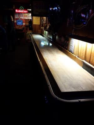 Shuffleboard! What else do you need at a dive bar!