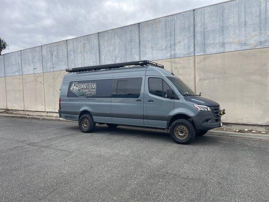 Aquarium Service Van life