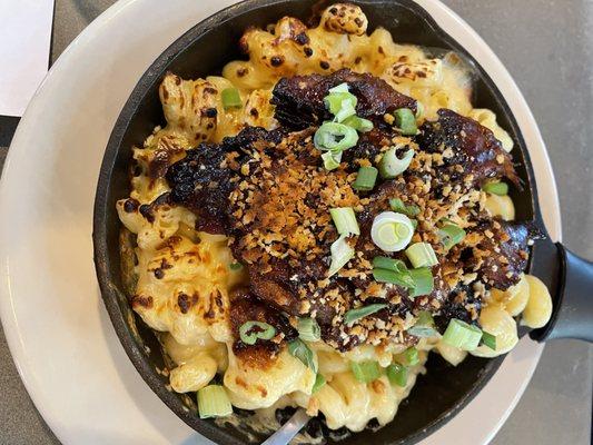 Brisket Skillet Mac and Cheese