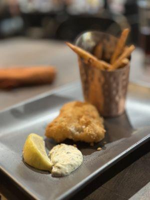 Fish and Chips (tasting portion)