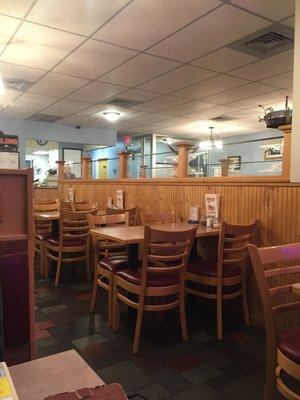 cute classic diner interior