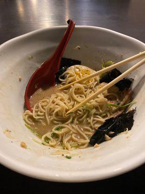 Black garlic Ramen