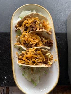 chorizo and egg breakfast tacos