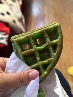 Pandan Waffle