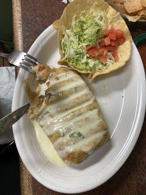 Shrimp Chimichanga