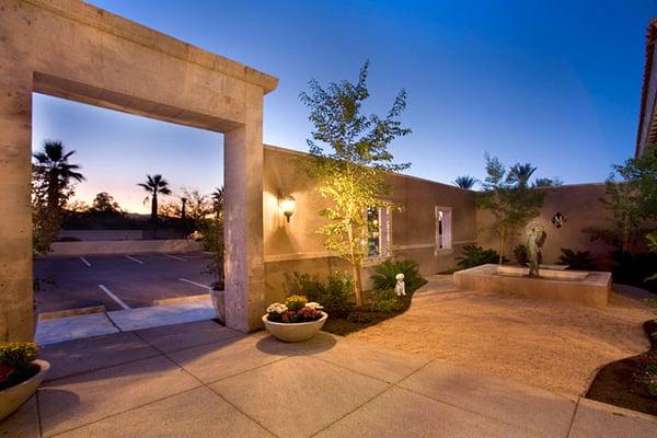 Courtyard Entry