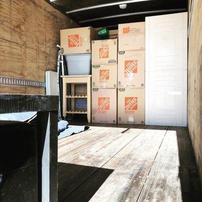 A good game of Tetris! Utilizing every Square inch of Space! Make one Trip! #simplemovingaz