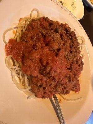 Spaghetti with Meat Sauce