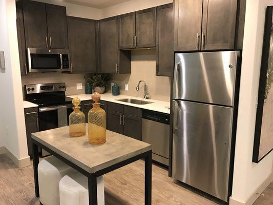 Gorgeous kitchen with stainless appliances