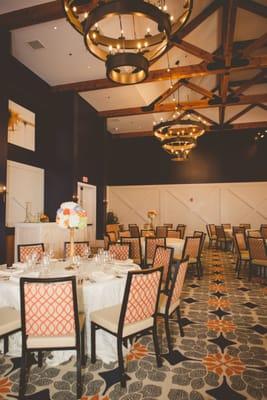 The Skyline Ballroom at the Shenandoah Lodge. Photo by Purple Fern Photography