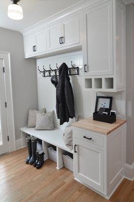 Mudroom in Portland, Oregon