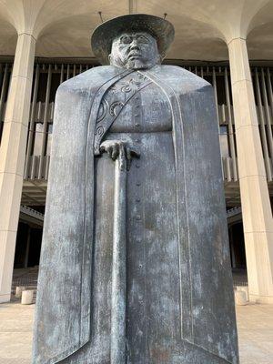 Marisol Escobar; Father Damien; 1968; bronze