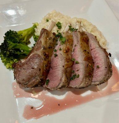 Lamb with Risotto