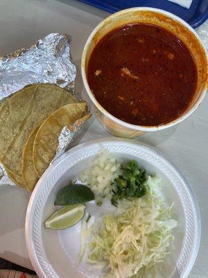 Pozole rojo