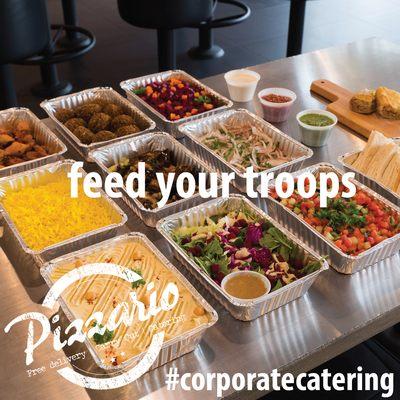 We do corporate catering