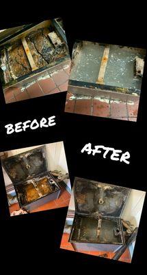 Grease trap cleaning