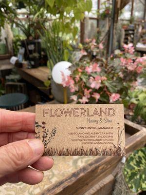 High-wire is located inside the Flowerland garden center