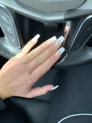 French Manicure from Cathy