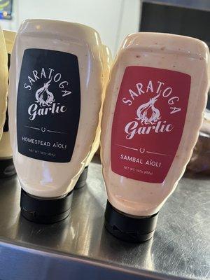 saratoga garlic aïoli for sale