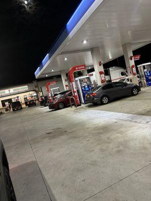 Gas station