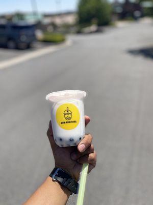 $5 Yelp Check In Offer! - coconut milk with tapioca pearls!