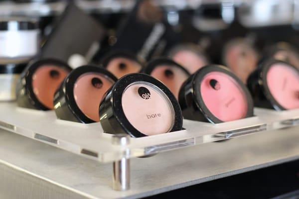 glo minerals - ask for a makeup touch up with your next appointment