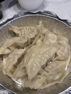 Steamed dumplings