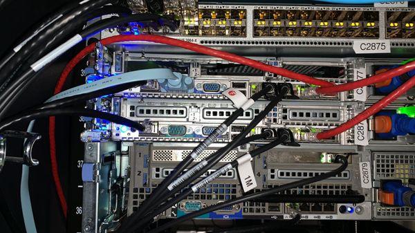 Vmware ESXI Servers setup rack and stack and configure.