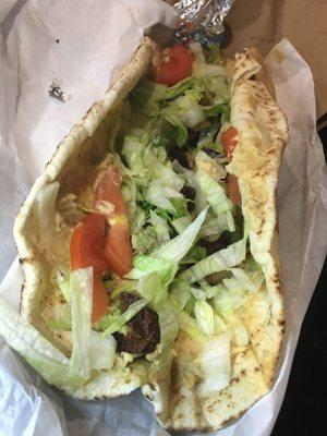 Falafel wrap