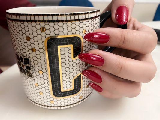 Opi 43. Nice bright red.