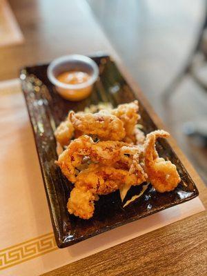 fried squid. delicious