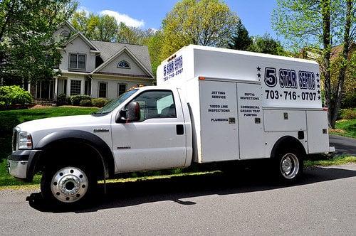 Five Star Septic & Portables Truck