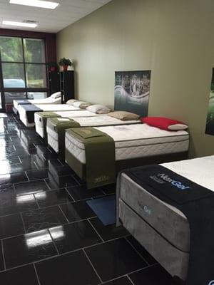 Greensboro's ONLY Organic Mattress and Bedding Dealer with Natura World, OMI  , Sleep and Beyond and Blu Sleep products.