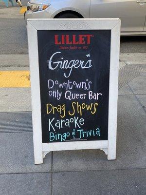 Sandwich board